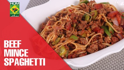 Easy Spaghetti with Mince Beef Sauce | Quick Recipe | Masala TV