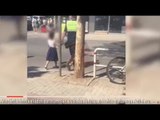 Report TV - E vetme dhe duke qarë, efektivi i rrugores në Tiranë çon vajzën e humbur pranë nënës