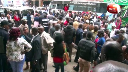 Police fire teargas to disburse KNUT officials who wanted to eject Sossion from office