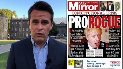 Britische Medien: "Johnson riskiert alles"