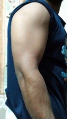 My bicep training - look at those Guns! Top work!