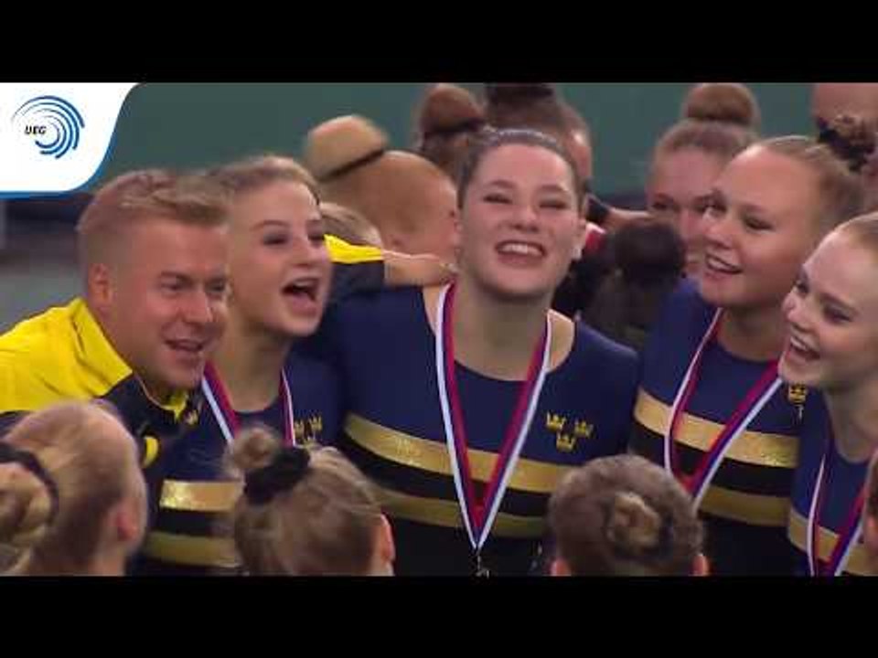 Sweden  - TeamGym 2016 European Champions, senior women's team