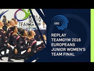 REPLAY - TeamGym 2016 Europeans - Junior women’s team final (14 Oct 2016)