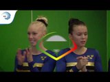 Sweden - 2018 TeamGym European Champions, senior women's team