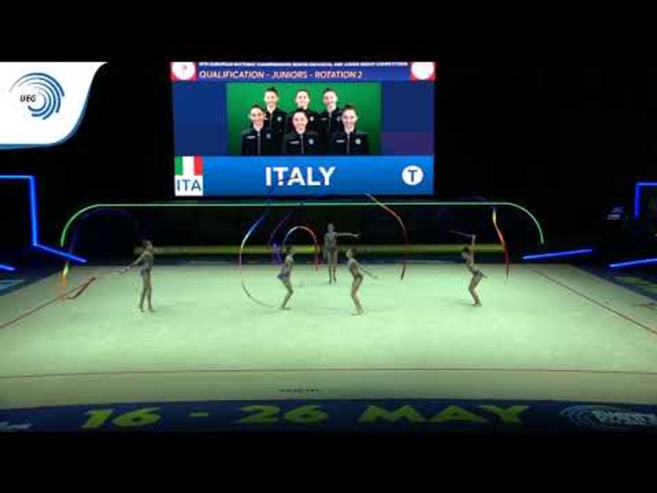 Italy - 2019 Rhythmic Gymnastics European bronze medallists, junior group all-around