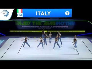 Italy - 2019 Aerobics European Championships, Aero Dance final