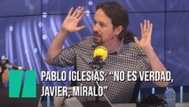 Pablo Iglesias a Javier Ruiz: 