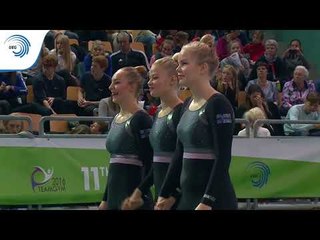 Finland - TeamGym 2016 Europeans, senior women's team final
