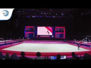 Ondine ACHAMPONG (GBR) - 2018 Artistic Gymnastics Europeans, junior qualification floor