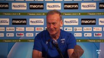 La conférence de presse de Jean-Marc Furlan avant AJA-AC Ajaccio