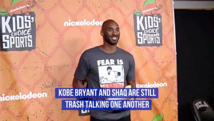 Kobe Bryant And Shaq Aren't Friendly