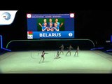 Belarus - 2019 Rhythmic Gymnastics European silver medallist, junior group all-around
