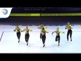 Romania - 2019 Aerobics Junior European silver medallists, Aero Dance