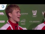 Denmark - 2018 TeamGym European Champions, junior men's team