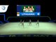 Lithuania - 2019 Rhythmic Gymnastics Europeans, junior groups 5 hoops qualification