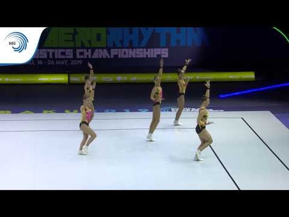 Germany - 2019 Junior Aerobics Europeans, group...