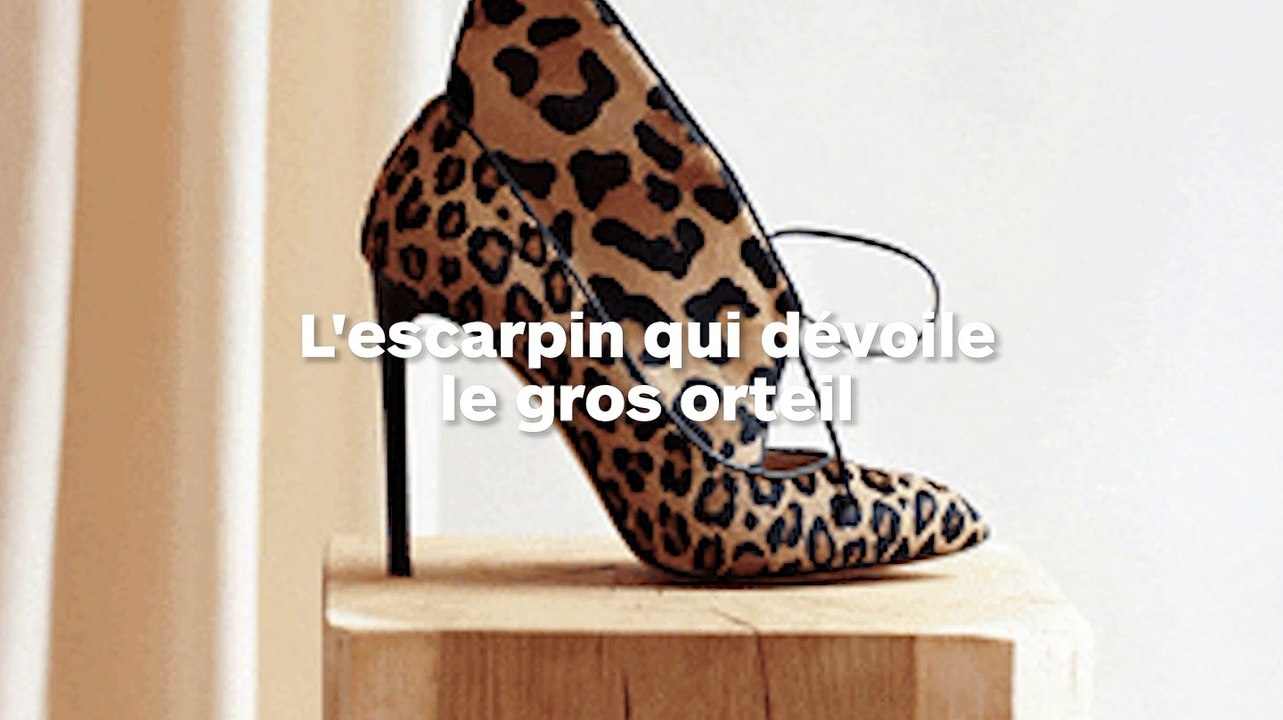 Ces escarpins qui dévoilent le gros orteil pourraient devenir tendance !