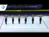 Italy - 2019 Aerobics Europeans, junior Aero Dance final