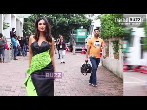 Kareena Kapoor Khan look sizzling hot in black and neon gown