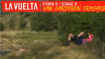 Chute de Van Garderen / Van Garderen crashes - Étape 6 / Stage 6 | La Vuelta 19