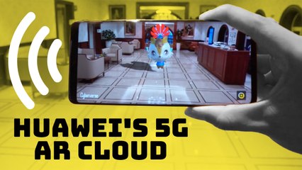 Huawei's 5G-powered AR environment for maps and games