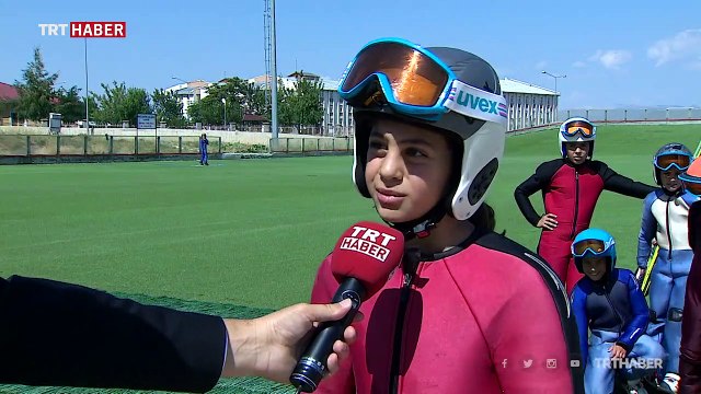 Erzurum'un yeni sembolü: Kayakla atlama kuleleri