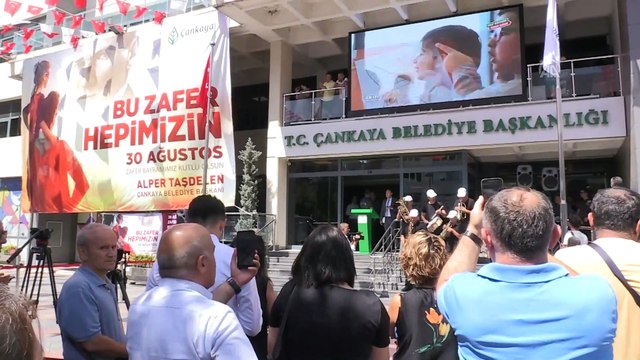 Büyük Zafer'in 97. yıl dönümü -Belediye bandosunun konseri - ANKARA