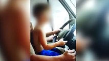 Investigados tras grabar a tres niños en un coche sin cinturón