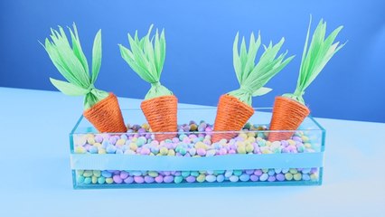 Twine Carrot Candy Holders