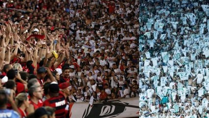 Média de público das últimas edições do Brasileirão