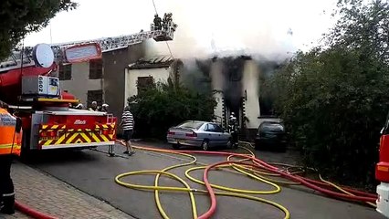 Flastroff : un gros incendie détruit l’ancien café