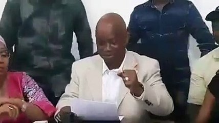Aboubacar  Soumah hausse de nouveau le ton...
