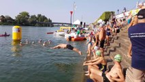 Swim'Saône : 70 nageurs se jettent dans la Saône pour des épreuves de 500 m à 18 km