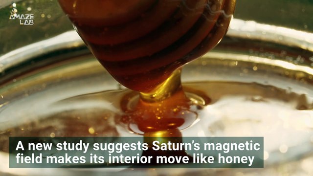Saturn’s Winds Flow Like Honey Due to Its Magnetic Field