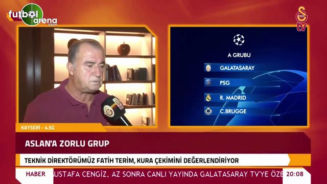 Fatih Terim'den kura yorumu