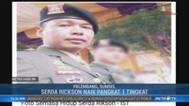 Kodam Sriwijaya Beri Kenaikan Pangkat untuk Serda Rickson