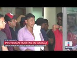 Así vandalizaron taxistas oficinas del gobierno de Oaxaca | Noticias con Ciro Gómez Leyva