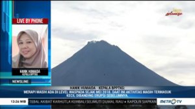 Hingga Saat Ini, Gunung Merapi Masih Berstatus Waspada