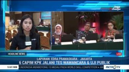 6 Capim KPK Jalani Tes Wawancara dan Uji Publik Hari Terakhir