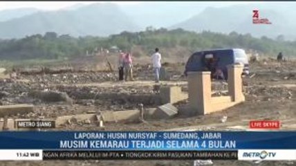 Waduk Jatigede yang Surut Jadi Objek Wisata Dadakan