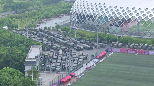 中 홍콩 주둔軍 전격 교체...주말 시위 압박 / YTN