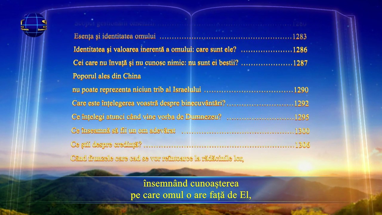 [MP4 1080p] „Omenirea coruptă are mai multă nevoie de mântuirea lui Dumnezeu devenit trup” Partea întâi