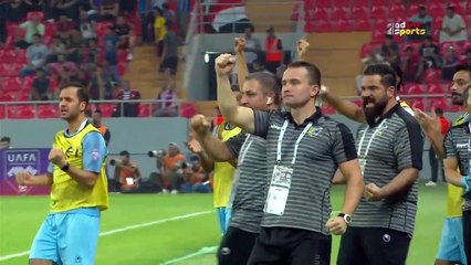 مبارا ه نادي القوه الجويه العراقي ونادي السالميه الكويتي في بطوله كاس محمد السادس للانديه الابطال  الشوط الاول 2019-08-29-