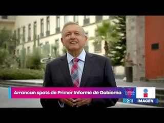 Inician los mensajes de AMLO rumbo a su Primer Informe de Gobierno | Noticias con Yuriria Sierra
