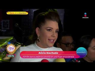 Alicia Machado hace polémicas declaraciones contra Donald Trump | Sale el Sol