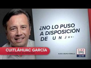 Gobernador y fiscal de Veracruz se pelean por ataque en Coatzacoalcos | Noticias con Ciro Gómez