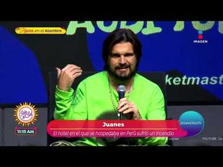 ¡Juanes estuvo con Juan Gabriel horas antes de que falleciera! | Sale el Sol