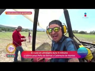 ¡Sajid estuvo en el aeródromo de Cadereyta en Querétaro! | Sale el Sol