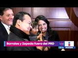 Alejandra Barrales y Juan Zepeda renuncian al PRD | Noticias con Yuriria Sierra