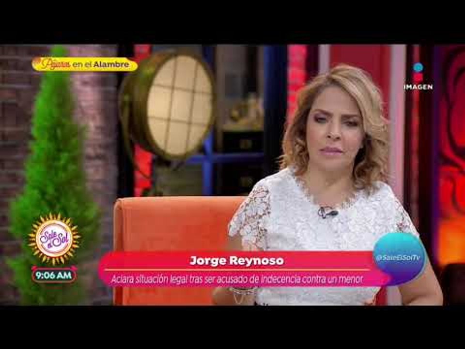 Jorge Reynoso es liberado tras ser acusado de indecencia a un menor | Sale el Sol